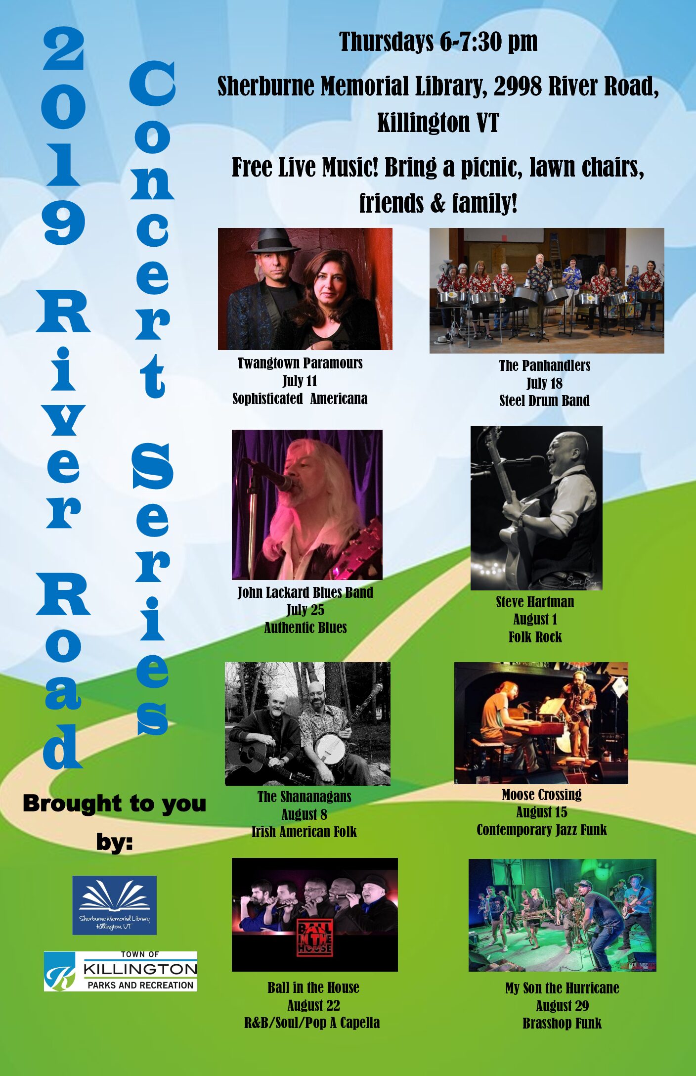 River Road Concert Series Sherburne Memorial Library