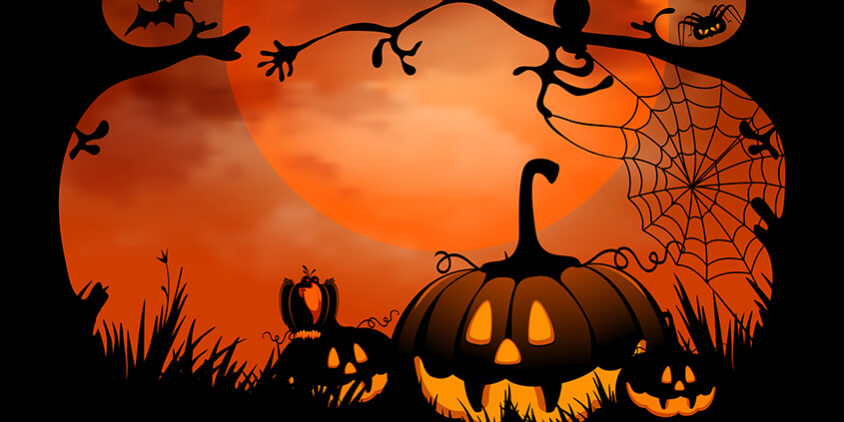 halloween pumpkin background NR