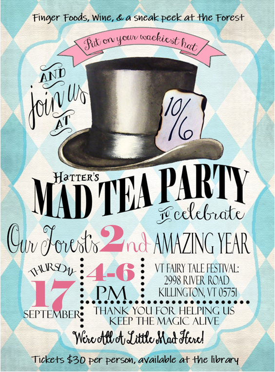 Mad Hatter Picture Invite